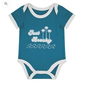 NWT Emerson And Friends Just Beachy bamboo Terry onsie 18-24 mths